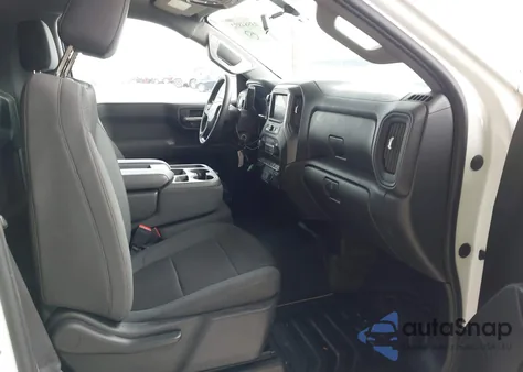 2021 Chevrolet Silverado 1500 2Wd Long Bed Wt из США, поврежденный, VIN 3GCNWAEH9MG203169